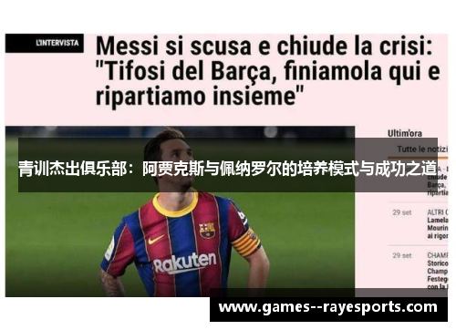 青训杰出俱乐部：阿贾克斯与佩纳罗尔的培养模式与成功之道